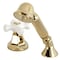 Kingston Brass KSK4302PXTR Transfer Valve Set For Roman Tub Filler, Polished Brass KSK4302PXTR - alternate 1